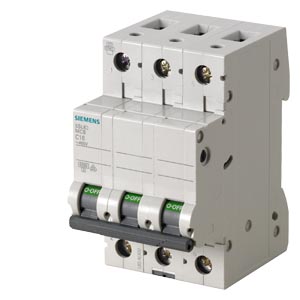 3x10A 6kA C Avtomatik Elektrik Açarı Siemens 5SL6310-7YA