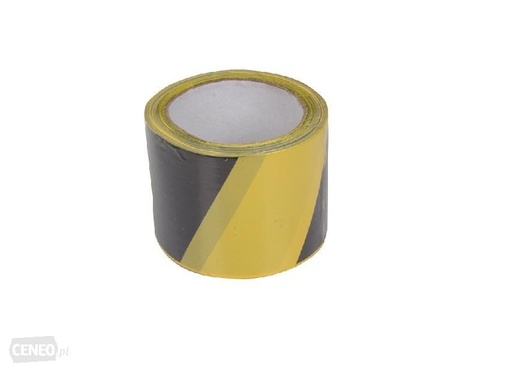 XƏBƏRDARLIQ LENTİ - SARI-QARA 75MM*100M PROFIX 13165