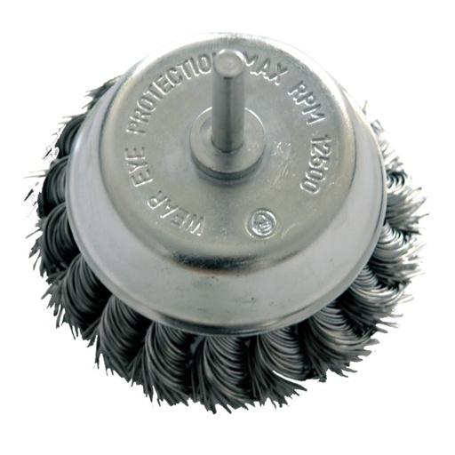 CUP BRUSH-FI=75 MM, 6 MM PROLINE 32457