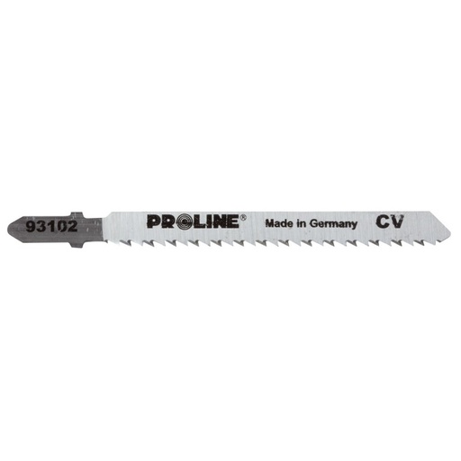 JIG SAW BLADE WOOD T CV LAMINATE 100/75 10TPI 5 PCS PROLINE 93102