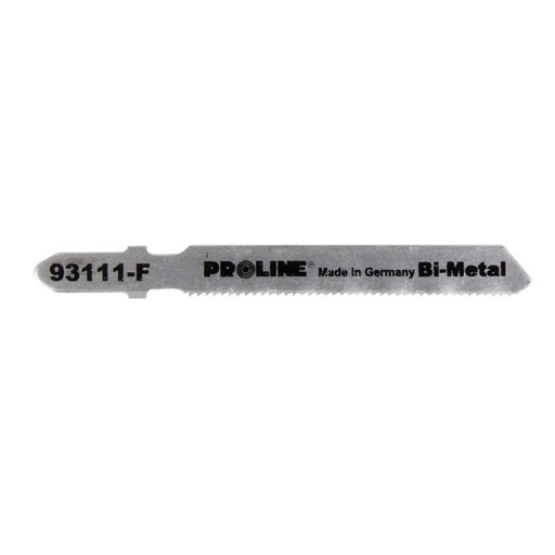 ПИЛЬНЫЕ ЛЕЗВИЯ ДЛЯ ЛОБЗИКА  Т БИМЕТАЛЛИЧЕСКИЙ РОВНЫЙ 75/50 21TPI 5 ШТ. PROLINE 93111F