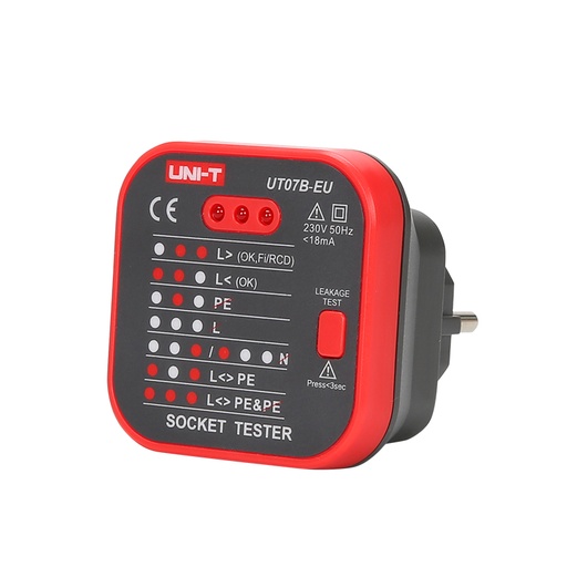 UT07B-EU Socket Tester Standard UNI-TREND