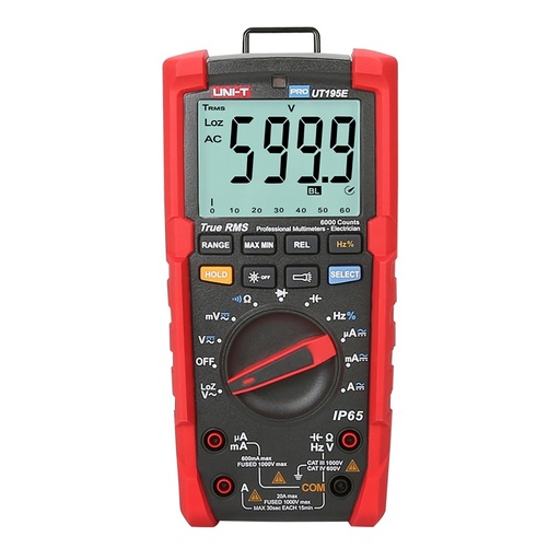 UT195E(GS) Professional Multimeter Standard UNI-TREND