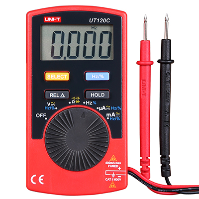 UT120C Pocket Size Digital Multimeter Standard UNI-TREND