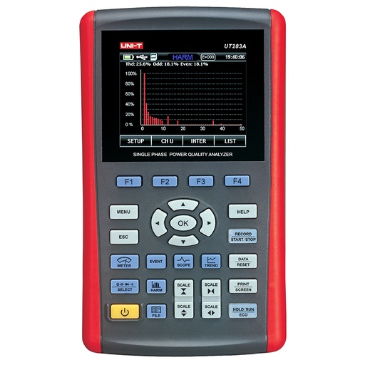 UT283A Single Phase Power Quality Analyzer Standard UNI-TREND