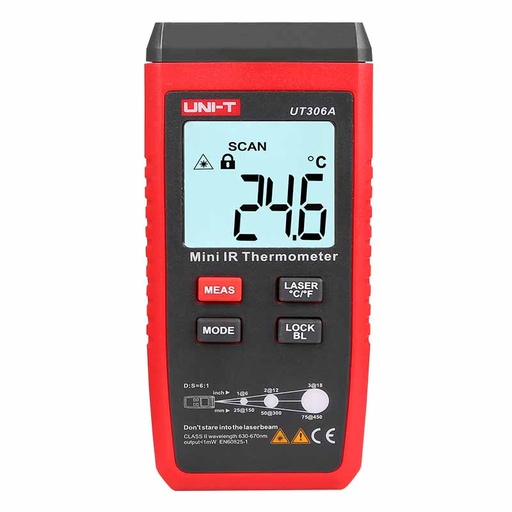 UT306A Mini Infrared Thermometer Standard UNI-TREND