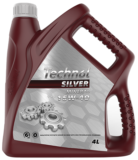 Technol Silver Моторное Масло 15W-40  4-Литровый
