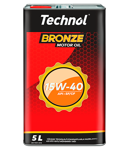 Technol Bronze- Mühərrik Yağı 15W-40  5-Litr