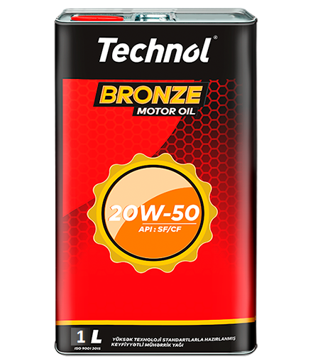Technol Bronze- Mühərrik Yağı 20W-50  1-Litr