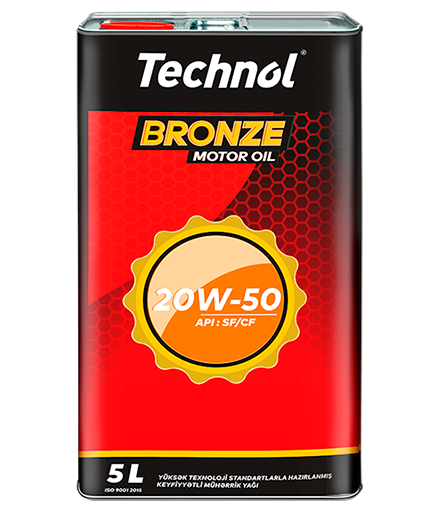 Technol Bronze- Mühərrik Yağı 20W-50  5-Litr