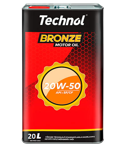 Technol Bronze- Mühərrik Yağı 20W-50  20-Litr