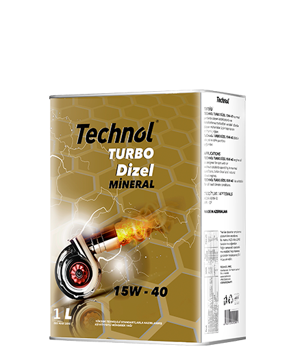 Technol Turbodiesel Mühərrik Yağı 10W-40  1-Litr