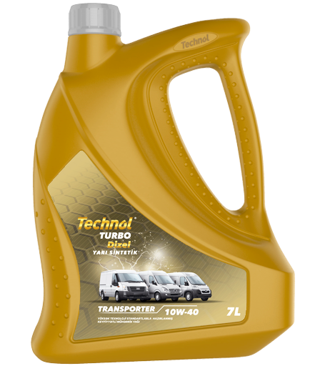 Technol Turbodiesel Transporter Mühərrik Yağı 10W-40 7-Litr 