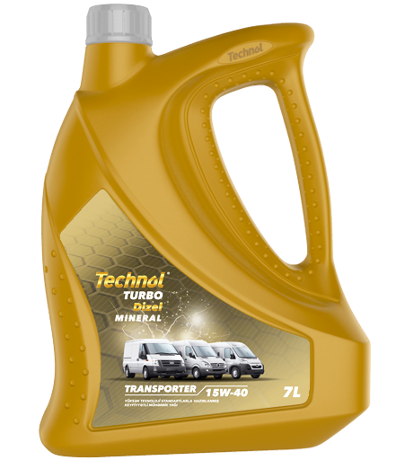 Technol Turbodiesel Transporter Mühərrik Yağı 15W-40 7-Litr 