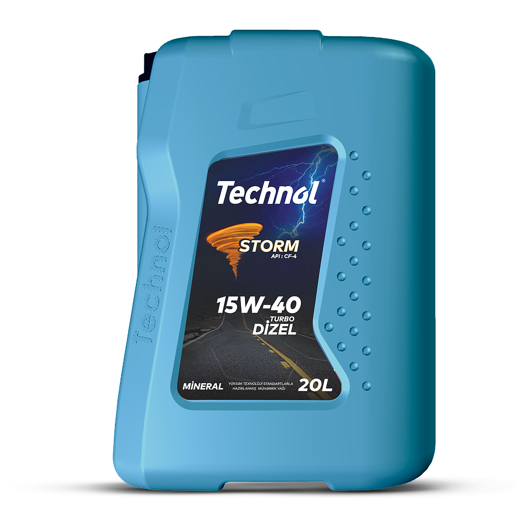 Technol Storm Mühərrik Yağı 15W-40  20-Litr