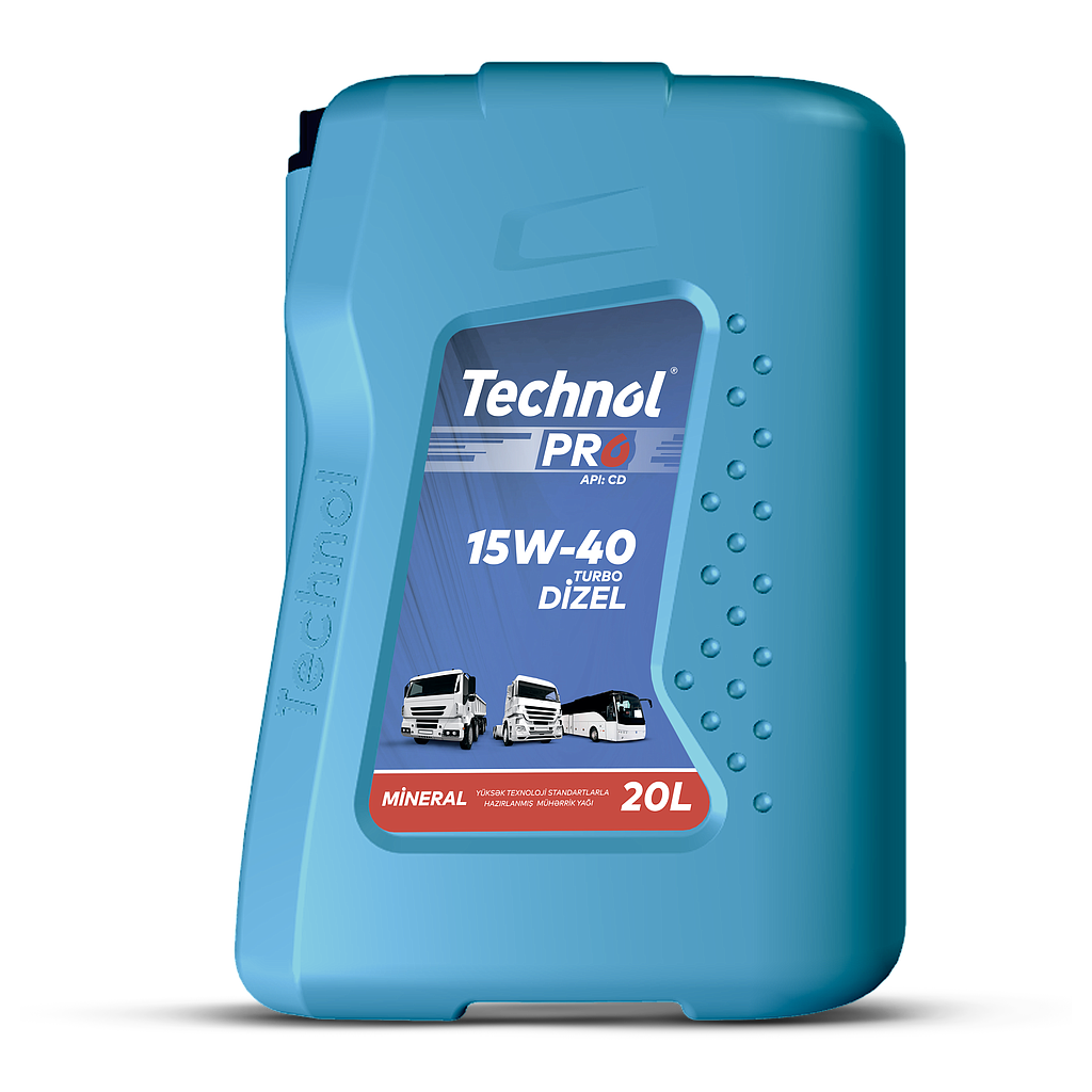 Technol Pro Mühərrik Yağı 15W-40  20-Litr