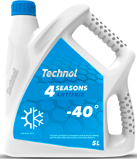 Technol Aнтифриз 4 сезона (синий) -40 C    5-Litre