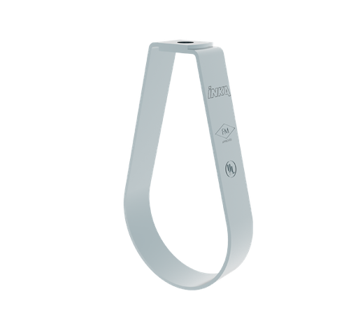 4"  100mm Adjustable Steel Band Hanger INKA IEKSP100