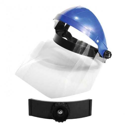 SAFETY MASK POLYCARBONATE, WITH HOOD, CE, LAHTI L1520300