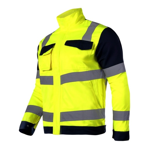 HIGH VIS. JACKET YELLOW 'PREMIUM', "XL", CE, LAHTI PROFİX CODE L4091204