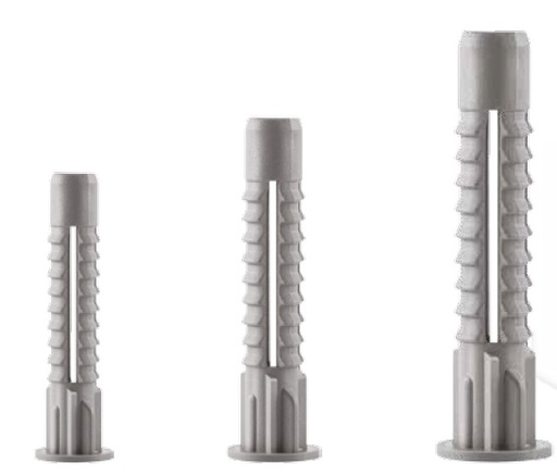 8mm Plastik Kərpic boşluq Dübel  Made 007