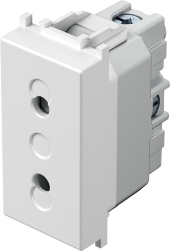РОЗЕТКА ЕВРО+KS  TEM  VM20PW-P