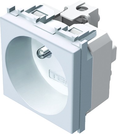 РОЗЕТКА ФРАНЦУЗСКИЙ+KS  TEM  VM40PW-P