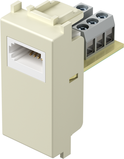 РОЗЕТКА ТЕЛ BT SEC  TEM  KM31IW-U