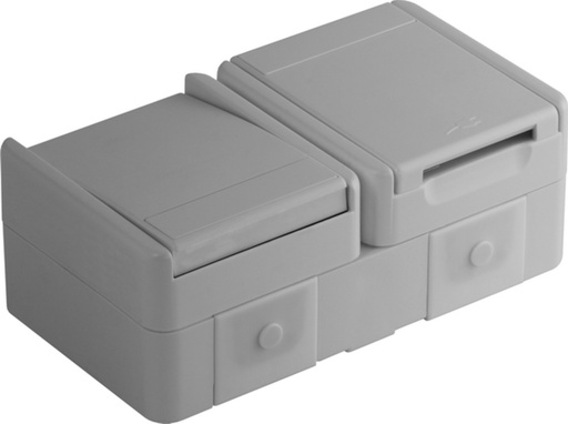 SOCKET SCH+SWITCH 2WAY HORIZ S  TEM  CF16PW-U