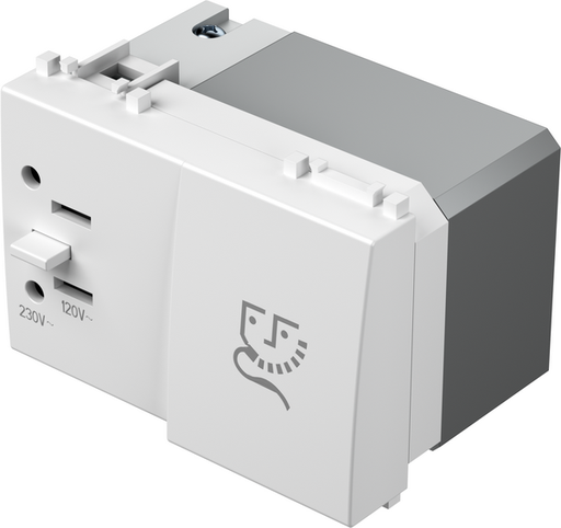 РОЗЕТКА ДЛЯ БРИТВ  TEM  EM60PW-U
