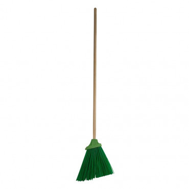 GARDEN PLASTIC BRUSH WITH HANDLE GREEN PROFIX 32060