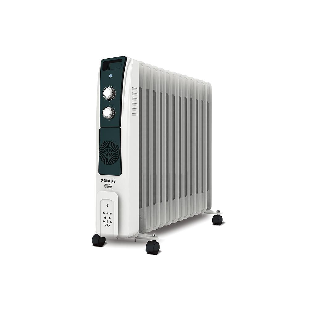 13 Fin 2500W Electric oil heater Radiator Quicks Q-4230/13/F