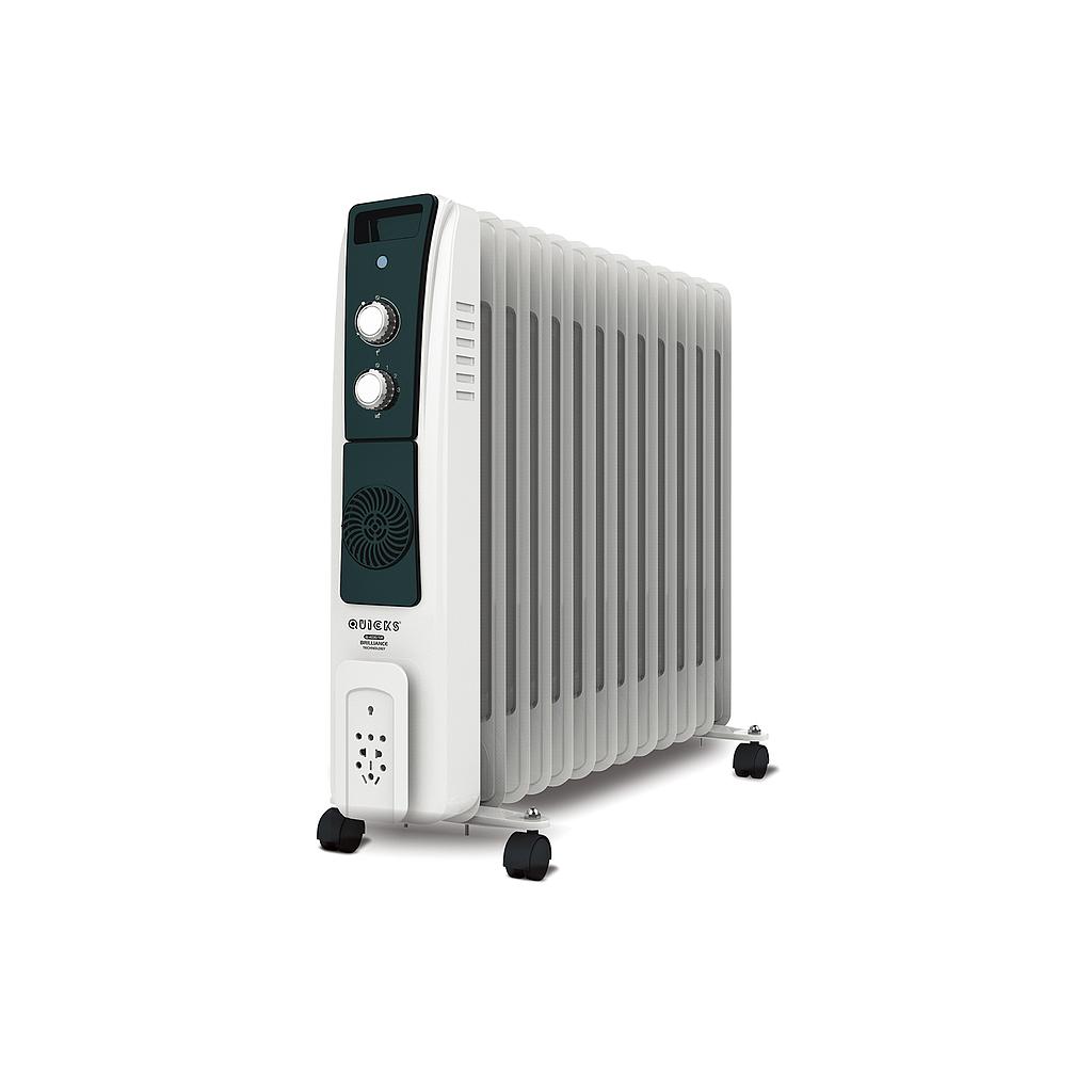13 Fin 2500W Electric oil heater Radiator Quicks Q-4230/13/F |  www.megaaz.com