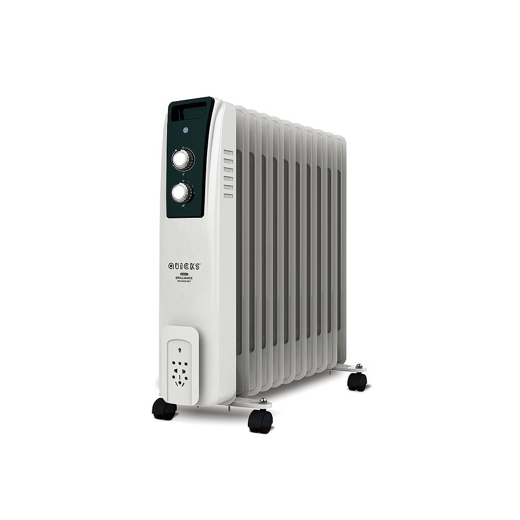 11 Fin 2500W Electric oil heater Radiator Quicks Q-4230/11 | www.megaaz.com