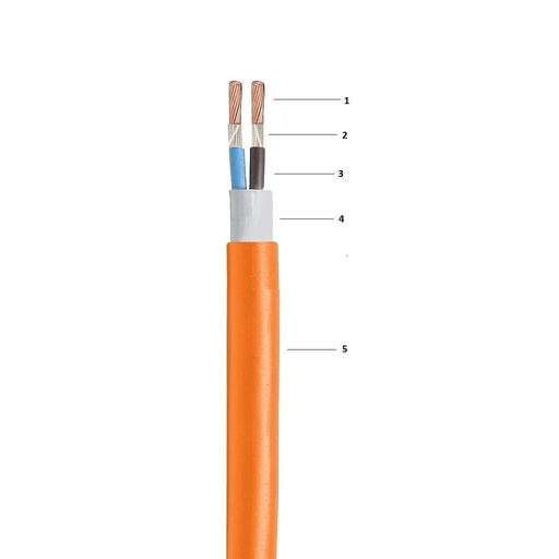 N2XH   FE180  3x2.5mm²  Kabel