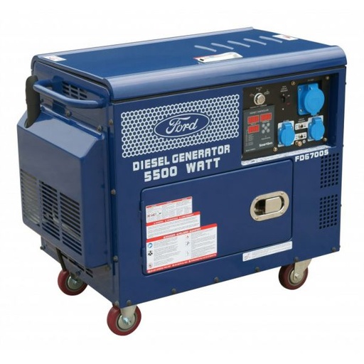 5 кВт ДИЗЕЛЬНЫЙ ГЕНЕРАТОР 220 В  FORD FD6700S