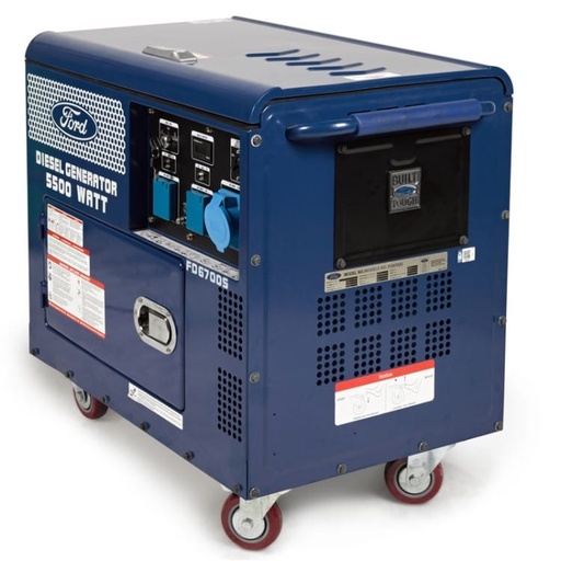 5 KW DIESEL GENERATOR  380V FORD FD6700S-T