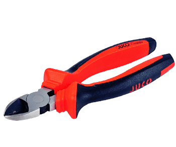 DIAGONAL SIDE CUTTERS – 1000V -140 MM TWO COMPONENTS JUCO PROFIX 28593