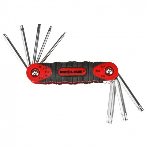 КЛЮЧИ "TORX" НАБОР 8 ШТ T9-T40 CV PROLINE 48388