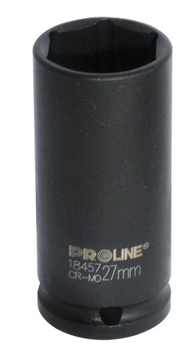 УДАРНАЯ ШЕСТИГРАННАЯ ГОЛОВКА CR-MO 1/2" 23 MM PROLINE 18453