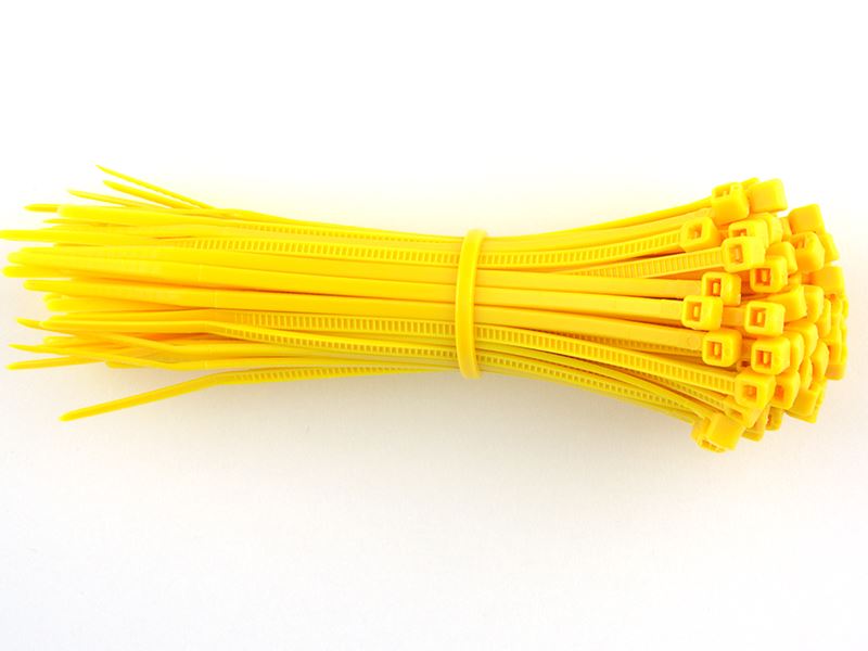 280x3.5 Yellow Nylon Cable Ties SAFAK