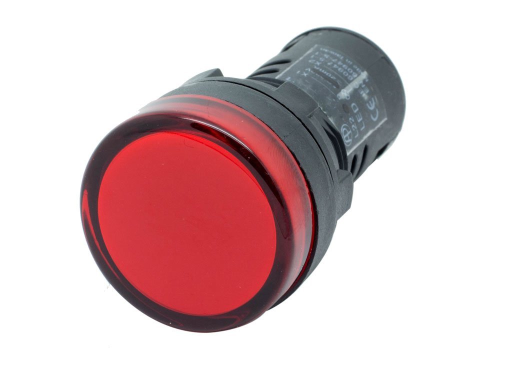 22mm LED indicator pilot lamps RED GWEST