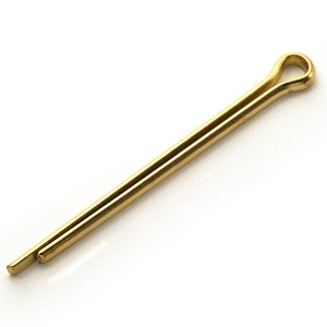 2 x 35mm Yellow Split pins