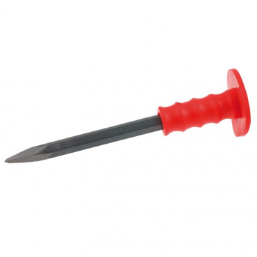POINT COLD CHISEL WITH HAND GUARD, 19*300MM PROFIX CODE 31353