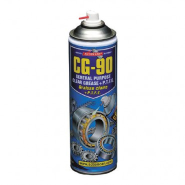 CG90 500ML SPRAY GENERAL PURPOSE CLEAR COLOURED GREASE+PTFE  PROFIX 42348
