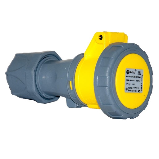 3x16A / IP 67 - 110V Uzatma Prizi code 3121-304-0700-4h  TP ELECTRIC