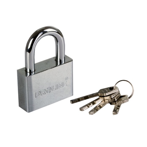 REINFORCED CAST IRON PADLOCK 40MM HARD. EL. KEY PROLINE 24840