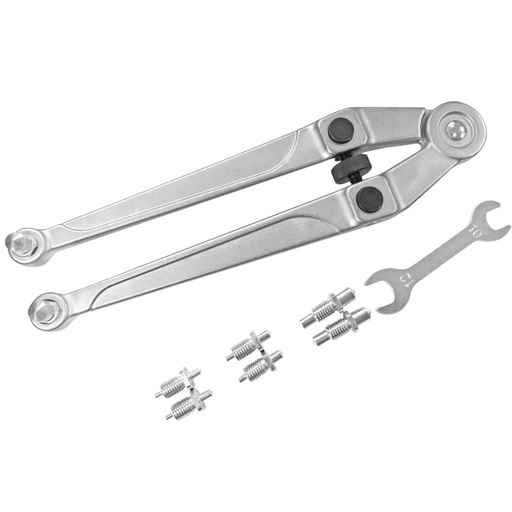 WRENCH FOR RING NUTS WITH FRONT HOLES, 18X100MM PROLINE 36810