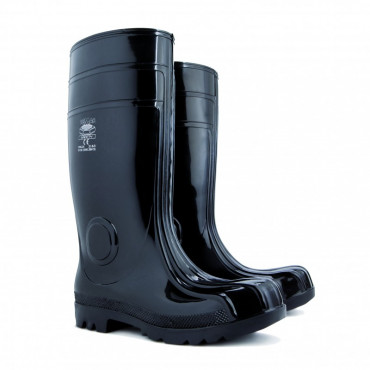 MEN'S WELLINGTON WORK BOOTS(MAXXB/3163), PVC,S5, S.45, CE, DEMAR  DKRMC45