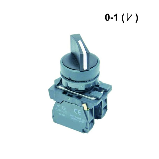 22mm 0-1 Çevirici Açar Düyməsi 1NO Weiller WL5-AD21